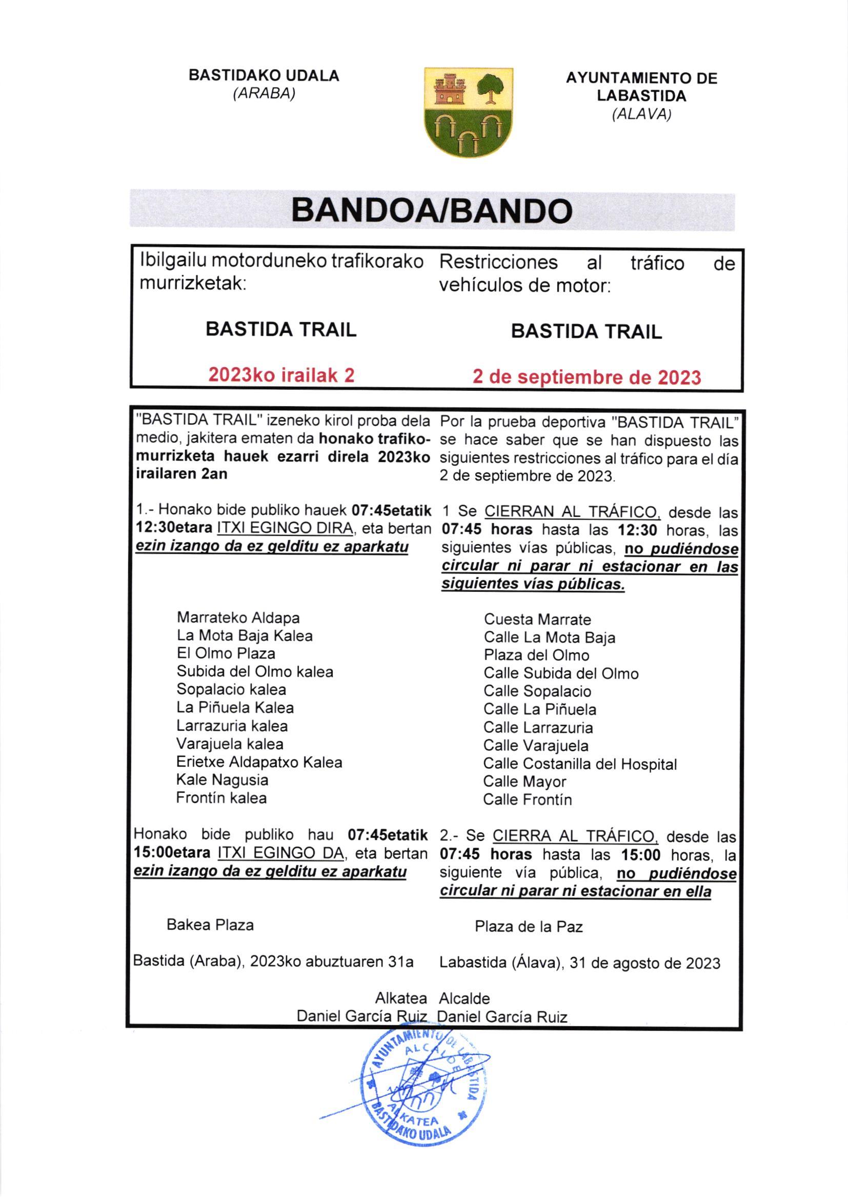 20230902 Bando restricc. trafico Bastida Trail 