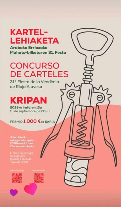 Concurso carteles Fiesta Vendimia Kripan